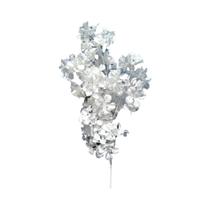 Flores Artificiais Brancas De Gipsófila Com Ramos De Neve 10pcs Decoração De Arco De Casamento Com