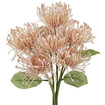Flores artificiais Briful Chrysanthemum Spider Mums Pink x6
