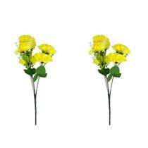 Flores Artificiais Buquê Casa Decoração Quarto Hotel Festa Casamento Kit com 2 Buquês Flor Lotus Flores Artificiais Buquê Casa Decoração Quarto Hotel Festa Casamento Kit com 2 Buquês Flor Lotus