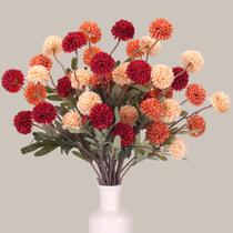 Flores artificiais CEWOR Fall for Vase, 10 peças de decoração de mesa