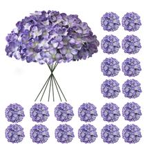 Flores artificiais Cherica Hydrangea Purple x20 para casamento Flores artificiais Cherica Hydrangea Purple x20 para casamento