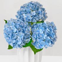 Flores artificiais Cherica Real Touch Blue Hydrangea x3 Flores artificiais Cherica Real Touch Blue Hydrangea x3