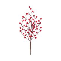 Flores Artificiais De Azevinho Vermelho Para Decoração De Natal, Ano Novo, Casamento E Casa Flores Artificiais De Azevinho Vermelho Para Decoração De Natal, Ano Novo, Casamento E Casa