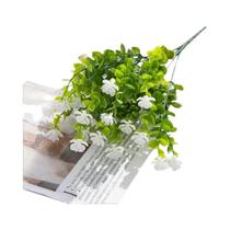 Flores Artificiais De Eucalipto, Planta Falsa, Buquê De Casamento, Decoração De Natal, Vaso Para