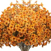 Flores artificiais de outono Grunyia Faux Greenery 16 pacotes Flores artificiais de outono Grunyia Faux Greenery 16 pacotes