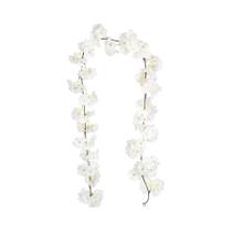 Flores Artificiais De Videira Sakura 1/5 Peças Rosas De Jardim Para Casamento Decoração De Arco Para Flores Artificiais De Videira Sakura 1/5 Peças Rosas De Jardim Para Casamento Decoração De Arco Para