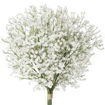 Flores artificiais DILATATA Baby's Breath, pacote com 10, brancas Flores artificiais DILATATA Baby's Breath, pacote com 10, brancas