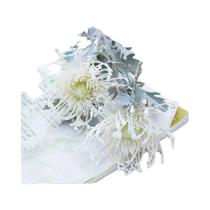 Flores Artificiais Em Forma De Garra De Caranguejo, Galho Curto Com 2 Ramos, Guirlanda Para