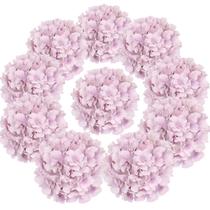 Flores artificiais Flojery Silk Hydrangea Heads (violeta)