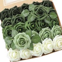 Flores Artificiais Floroom 25 Unidades Rosas de Espuma com Cabeças de 7,5 cm Flores Artificiais Floroom 25 Unidades Rosas de Espuma com Cabeças de 7,5 cm
