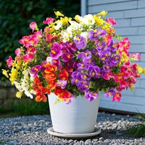 Flores artificiais Grunyia resistentes aos raios UV para uso externo (pacote com 12) Flores artificiais Grunyia resistentes aos raios UV para uso externo (pacote com 12)