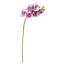 Flores Artificiais Haste de Orquídea Toque Real Lilás Formosinha Flores Artificiais Haste de Orquídea Toque Real Lilás Formosinha