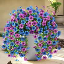 Flores artificiais INQCMY para exteriores resistentes a UV x2