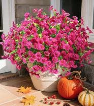 Flores artificiais Ivydale Silk Morning Glory 12 pacotes Flores artificiais Ivydale Silk Morning Glory 12 pacotes