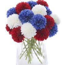 Flores Artificiais Kimura's Cabin 21 Unidades Vermelho Branco Azul 23 cm Flores Artificiais Kimura's Cabin 21 Unidades Vermelho Branco Azul 23 cm