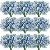 Flores artificiais para bebês Janinka, 30 unidades azuis (53 cm)