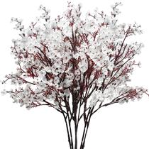 Flores artificiais para hálito de bebê Mandy's Silk Gypsophila x6