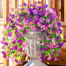 Flores artificiais penduradas INSPRING Daisy com eucalipto x2 Flores artificiais penduradas INSPRING Daisy com eucalipto x2