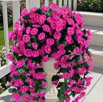 Flores artificiais penduradas Ouddy Decor Fuchsia, 3 unidades