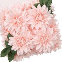 Flores artificiais TINGE TIME Silk Dahlia, 20 unidades para casamento