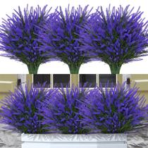 Flores artificiais Ximiloor Lavender 15cm resistentes a UV Flores artificiais Ximiloor Lavender 15cm resistentes a UV