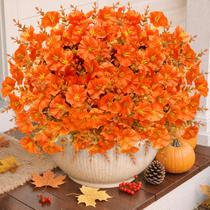 Flores Artificiales TURNMEON Mums Decoración de Acción de Gracias 12 Paquetes Flores Artificiales TURNMEON Mums Decoración de Acción de Gracias 12 Paquetes