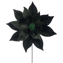 Flores Artificiales Vickerman Poinsettia Verde 21,5 cm 18 Flores