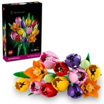 Flores Botanicals Buque De Tulipas 576 Peças 11501 - Lego