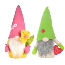 Flores da Primavera Anão Gnome Dia das Mães Gnomos Presente Decoração para casa