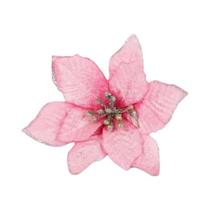 Flores De Capim Pampas Com Clipes Para Decoração De Árvore De Natal, Festa Em Casa, DIY, Ornamento