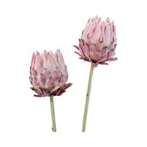 Flores De Cardo Nórdico 2pcs Flores Imperiais Artificiais Para Casamento, Festa De Noivado E