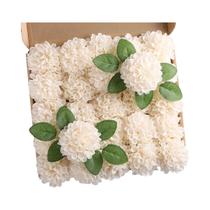 Flores De Espuma Artificiais De Hortênsias Com Hastes, 10 a 25 Peças Para Buquês De Casamento DIY,