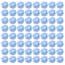 Flores de hortênsia artificiais Auihiay Blue Purple x64 com caules