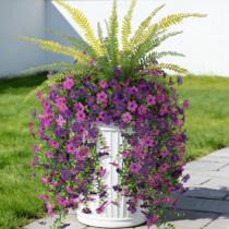 Flores e samambaias artificiais penduradas Hrobek Daisy 3 peças Flores e samambaias artificiais penduradas Hrobek Daisy 3 peças