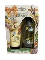 Flores e Vegetais Baunilha&Cacau Kit Sabonete310ml+Loção200g