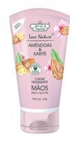 Flores e Vegetais Hidratante de Mãos Amêndoas e Karite 100g