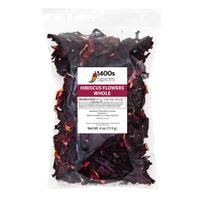 Flores secas de hibisco 1400S SPICES 113 g para chá e água fresca Flores secas de hibisco 1400S SPICES 113 g para chá e água fresca
