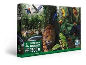 Floresta Amazônica - Quebra-cabeça - 1500 peças Panorâmico - Toyster Brinquedos