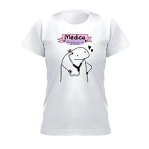 Flork Profissões Camisa Unissex Adulto Infantil Médica