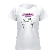 Flork Profissões Camisa Unissex Adulto Infantil Vendedora