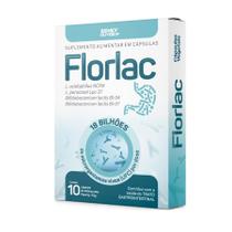 Florlac probiotico 18 bilhoes c/10 capsulas sidney oliveira