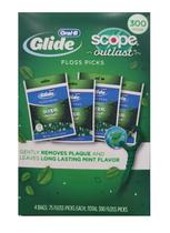 Floss escolhe Oral-B Glide com Scope 300CT Long Lasting Mint