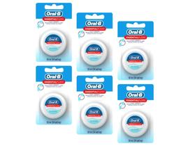 Floss Oral-B Essential, encerado 50 ml, 6 peças Floss Oral-B Essential, encerado 50 ml, 6 peças