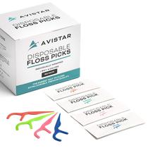 Floss Picks Avistar 450 embalado individualmente, tamanho de viagem