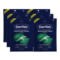 Floss Picks DeTek Triple Clean Advanced Clean, 150 unidades, pacote com 6 Floss Picks DeTek Triple Clean Advanced Clean, 150 unidades, pacote com 6