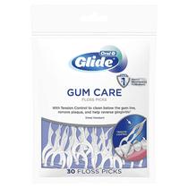 Floss Picks GLIDE Oral-B Unflavorizado, 30 unidades (pacote com 6)