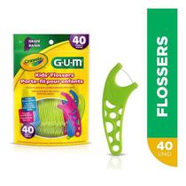 Flosser Fio Dental Infantil com Haste C/40 Crayola - Sunstar