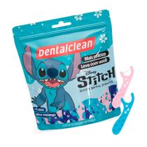 Flosser Fio Dental Infantil Stitch Morango 50uni Dentalclean Morango