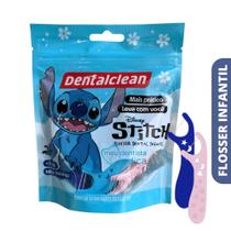 Flosser Infantil Stitch 50 unidades Dental Clean