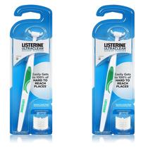 Flosser Listerine Ultraclean Access + 8 cabeças de recarga (pacote 2)